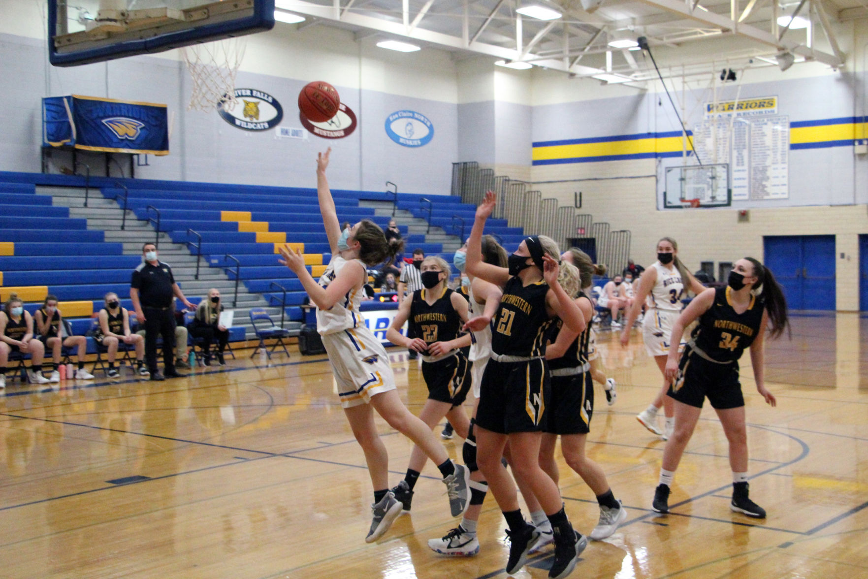 Rice Lake girls basketball vs. Northwestern 12-30-20